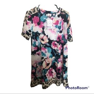 Xl Celeste dress navy floral